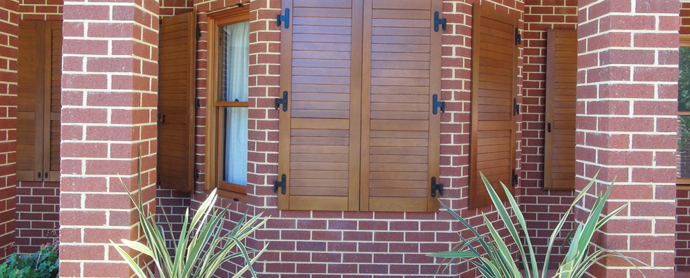 Wooden Window Shutters Perth WA